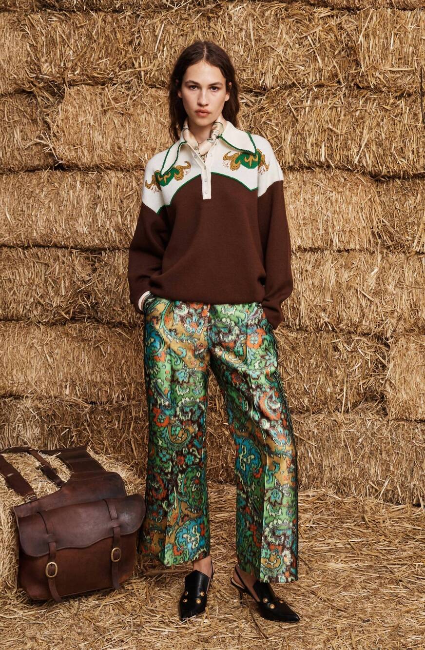 NEW ALEMAIS charlotte pant in multi